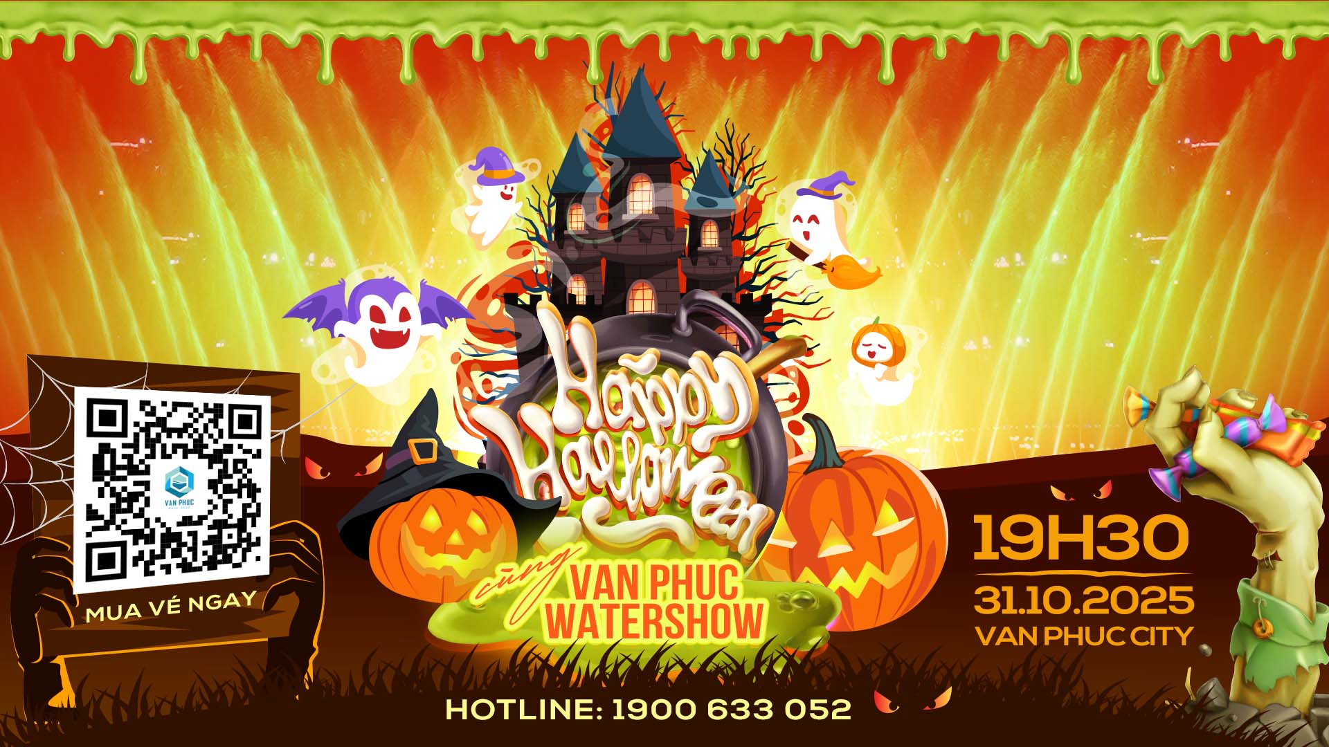 Happy Halloween cùng Vạn Phúc WaterShow 3110