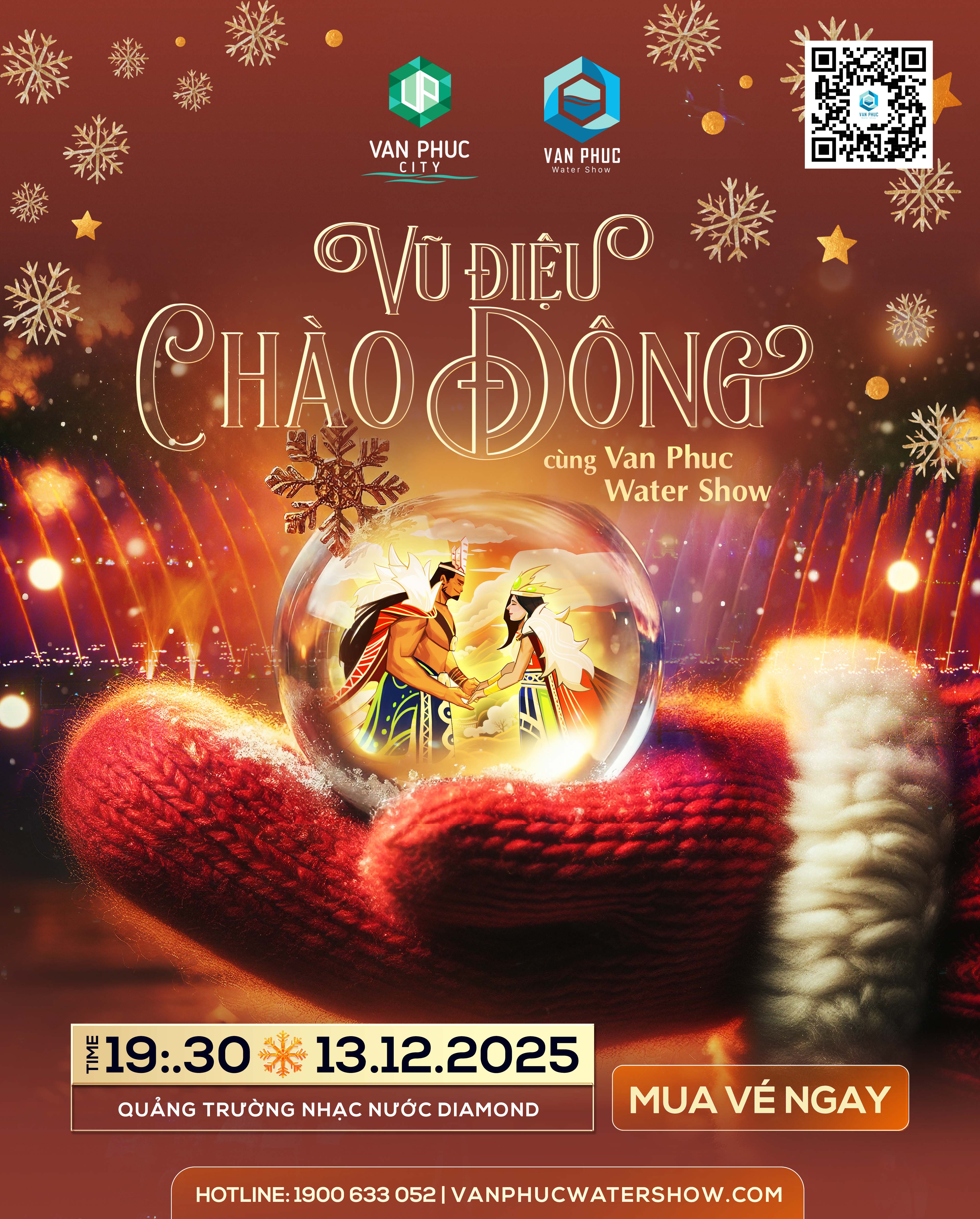VŨ ĐIỆU CHÀO ĐÔNG CÙNG VAN PHUC WATER SHOW